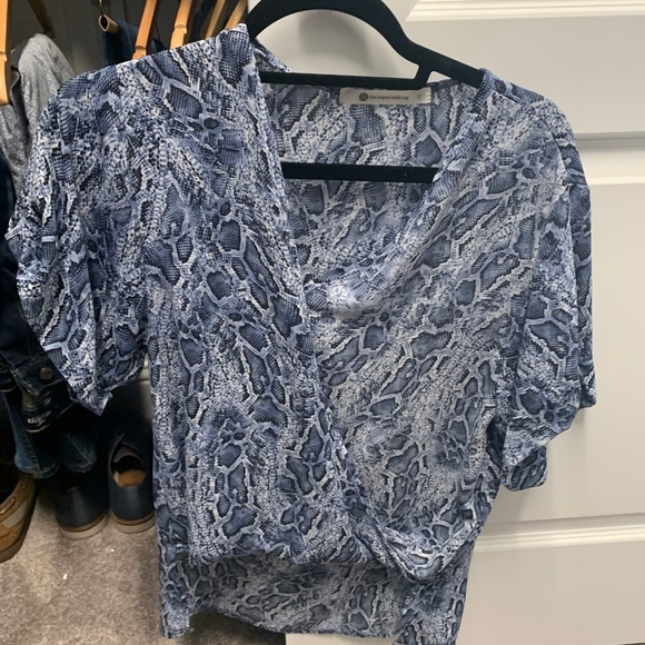 The Impeccable Pig Tops - Impeccable Pig Snakeskin Blouse